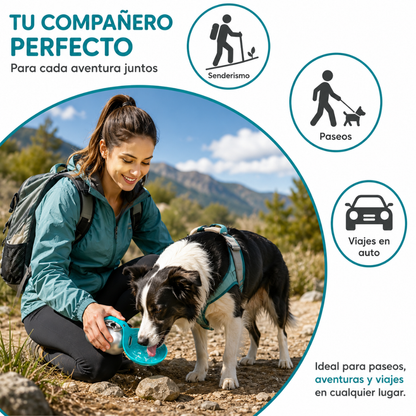Bebedero Portátil para Mascotas